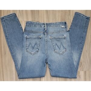 MOTHER the Looker Let's Just be Friends Denim Crop Jeans Women's size 25